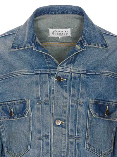 Shop Maison Margiela Denim Jacket In Blue