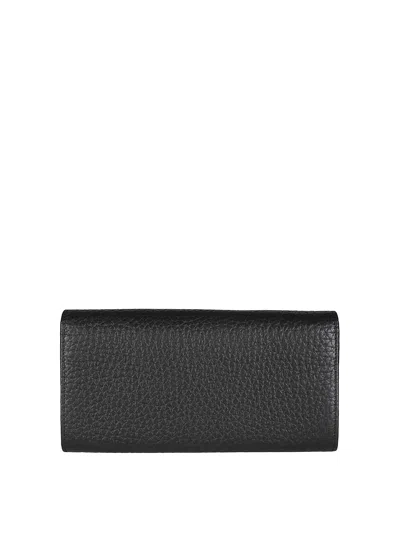 Shop Orciani Soft Wallet In Black