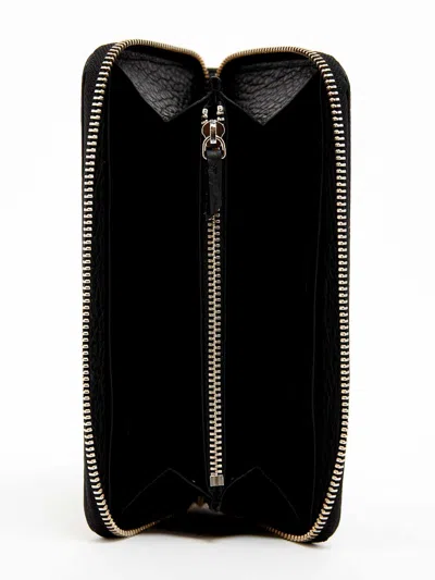 Orciani Continental Wallet In Black
