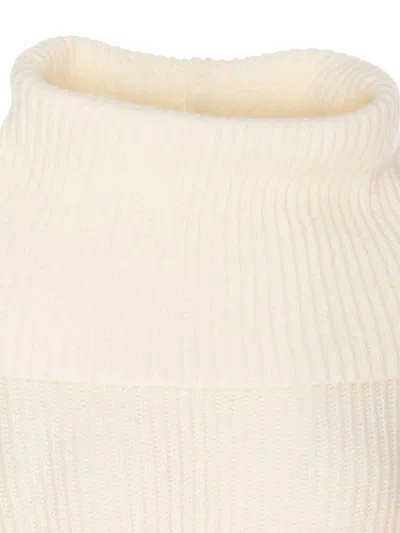 Pinko White Sphynx Sweater In White