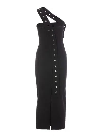 Shop Patrizia Pepe Black Dress