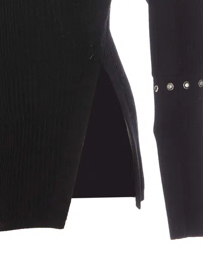 Shop Patrizia Pepe Sweater In Black