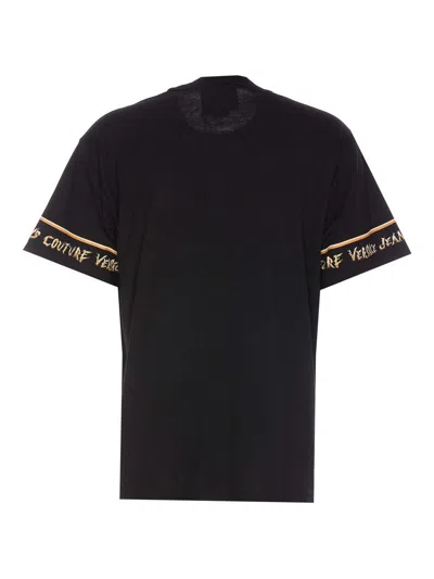 Shop Versace Jeans Couture Couture Black Chromo Couture T-shirt