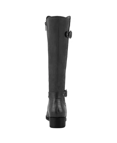 Jones New York Women's Leandraa Knee High Riding Boots In Grey