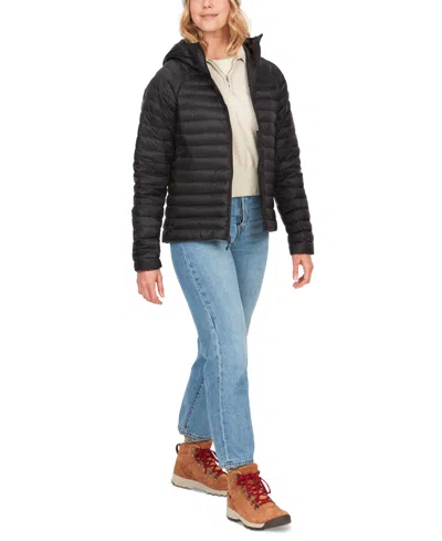 Marmot Echo Featherless Hooded Jacket In Black