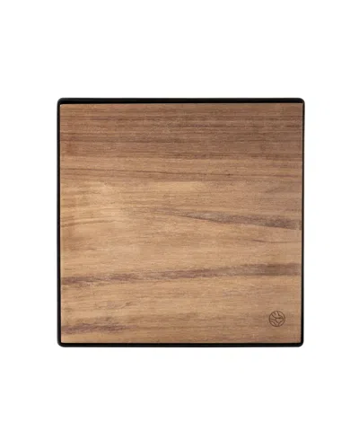 Rabbit Cheese Board & Knives 4-pc. Set In Black