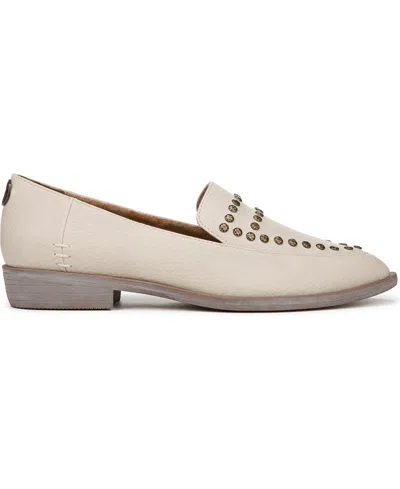 Blowfish Malibu Women's Harper Pointed-toe Flat Loafers In Off White Pebbled Faux Leather