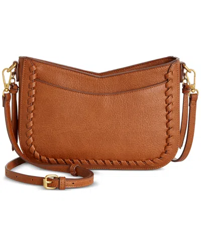 Style & Co Feed Small Crossbody, Created For Macy's In Tortoise S