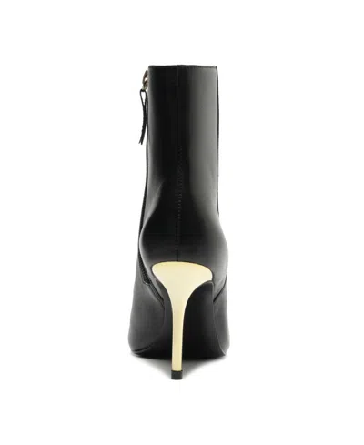 Shop Schutz Women's Mikki Weekend Pointed Toe Booties In Black