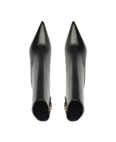 Schutz Raffaela Pointed Toe Bootie In Black