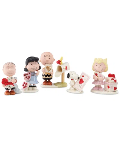 Lenox Peanuts 5-piece Valentine's Day Figurine Set, Exclusively At Macy's In No Color