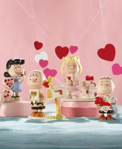 Lenox Peanuts 5-piece Valentine's Day Figurine Set, Exclusively At Macy's In No Color