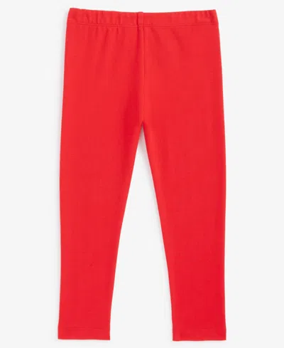 Epic Threads Toddler Girls Solid-color Leggings, Created For Macy's In Cherry Candy