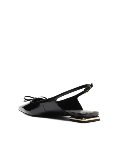 Schutz Women's Violetta Sculpt Pointed Toe Ballet Flats In Black