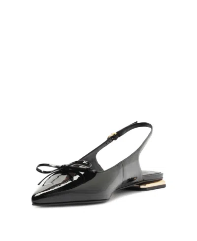 Schutz Women's Violetta Sculpt Pointed Toe Ballet Flats In Black