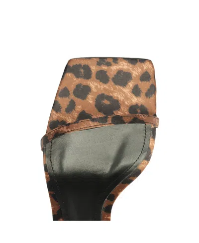 Schutz Women's Sam Squared Toe Sandals In Animal Print