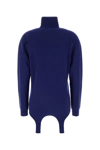 Shop Saint Laurent Pull Col Roule Detail Porte-ja-s Nd  Female