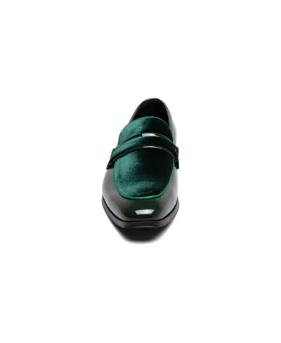 Stacy Adams Spratley Saddle Loafer In Green