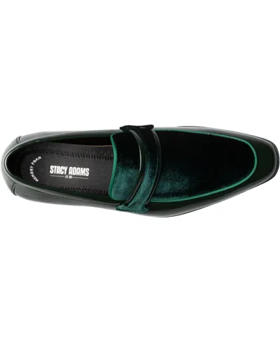 Stacy Adams Spratley Saddle Loafer In Green