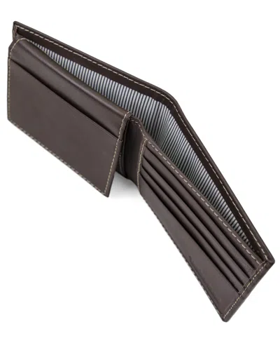 Timberland Men's Two-tone Commuter Wallet In Brown