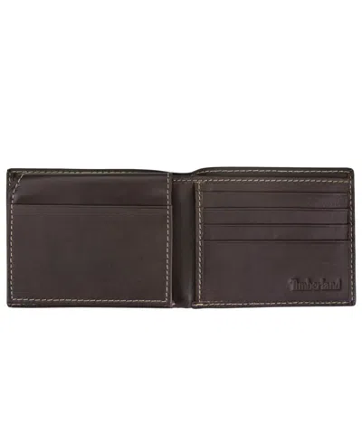 Timberland Men's Two-tone Commuter Wallet In Brown
