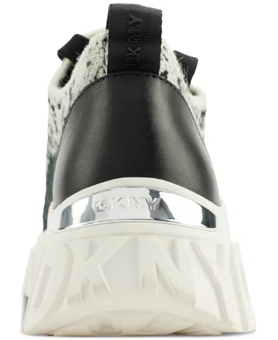 Dkny Laith K44 Platform Sneaker In Black