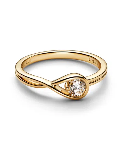 Pandora Infinite Lab-grown Diamond Ring In Gold