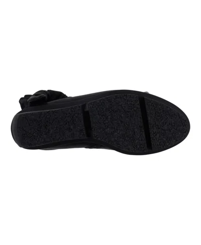 Gc Shoes Women's Lavan Bow Detail Ankle Boots In Black