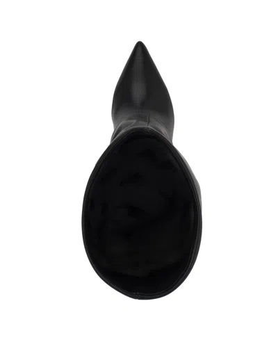Calvin Klein Women's Vamsy Stiletto Heel Tall Dress Boots In Black