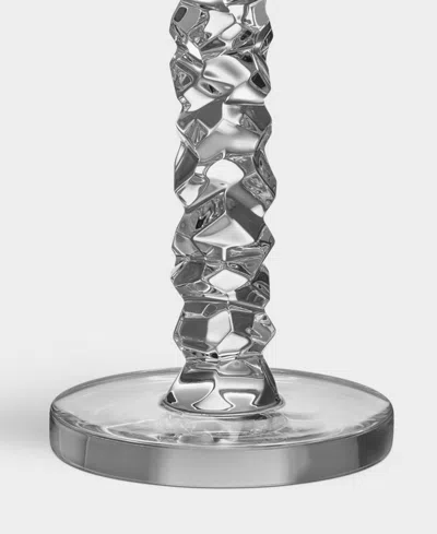 Home Styles Orrefors Carat Brass Candlesticks, Set Of 3 In Clear,clear