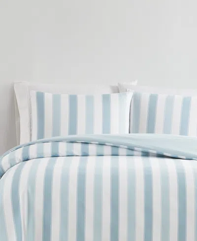 Truly Soft Aiden Stripe 3-pc. Comforter Set, Full/queen In Blue,white
