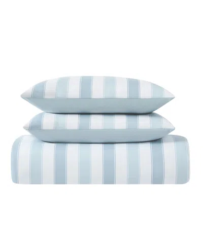 Truly Soft Aiden Stripe 3-pc. Comforter Set, Full/queen In Blue,white