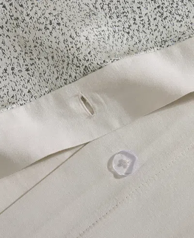 Vera Wang Speckled Satin Weave 3-pc. Duvet Cover Set, King In Taupe