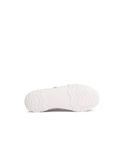 Sperry Women's Winslow Round Toe Sneakers In Smooth White