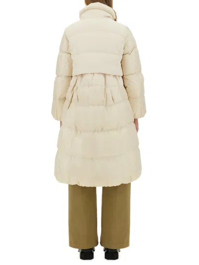Parajumpers Long Oversize Down Jacket In White
