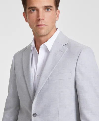 Tommy Hilfiger Men's Modern-fit Solid Sport Coat In Light Grey