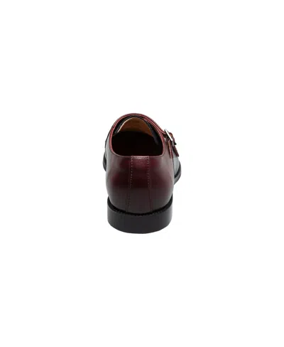 Stacy Adams Raythorne Double Monk Strap Shoe In Black Multi