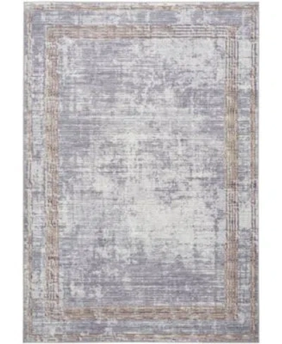 Inspire Me! Home Decor Inspire Me Home Decor Daydream Washable Ddr03 Rug Collection In Silver