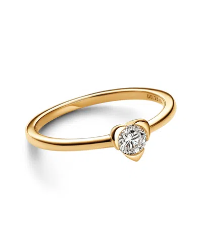 Pandora Talisman Lab-grown Diamond Heart Ring In Gold
