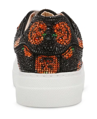 Betsey Johnson Women's Sidny Platform Sneakers In Pumpkin