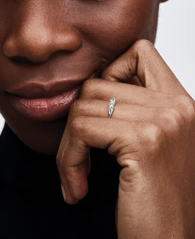 Pandora Infinite Lab-grown Diamond Double Facing Ring In Sterling Silver