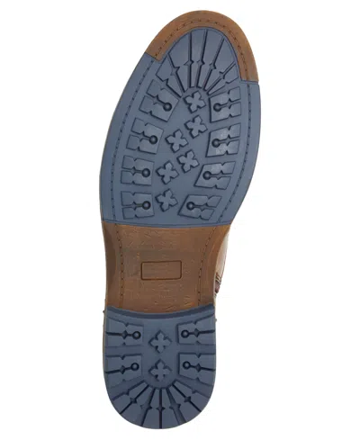 Call It Spring Men's Donovann Synthetic Ankle Boots In Cognac