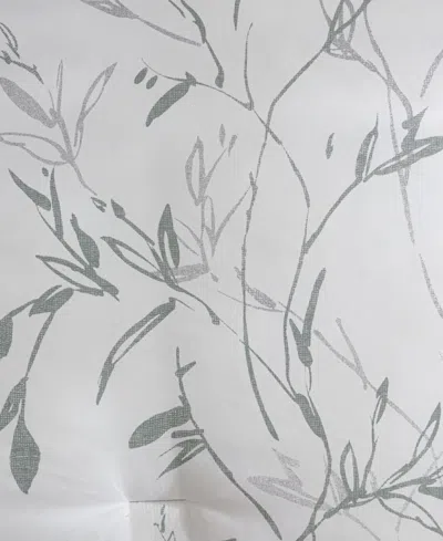 Kenneth Cole New York Ink Wash Vine 4-pc. Comforter Set, Full/queen In Washed Green