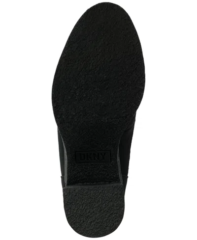 Dkny Toia Platform Bootie In Grey,black