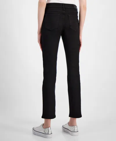 Tommy Hilfiger Women's Tribeca Straight-leg Jeans In Black