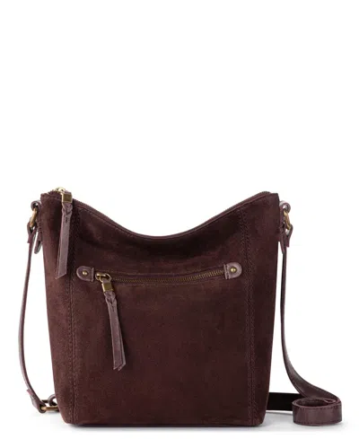 The Sak Ashland Crossbody In Mahogany Suede