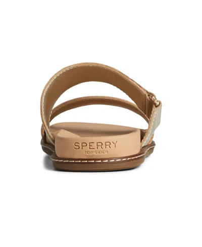 Sperry Waveside Pw Seasonal Slide Sandal In Smooth Gray