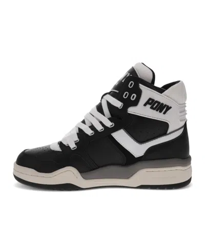 Pony Men's M-100 Archive Sneaker In Black,white
