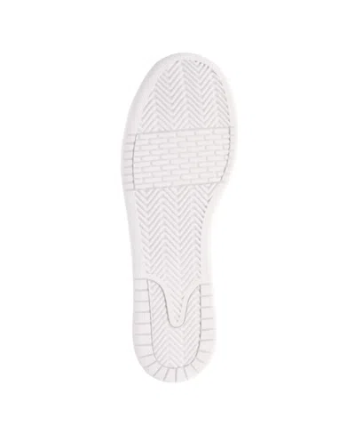 Pony Mens M-pro Low Perf Genuine Leather And Suede Premium Lace Up Athletic Sneaker Shoe In White
