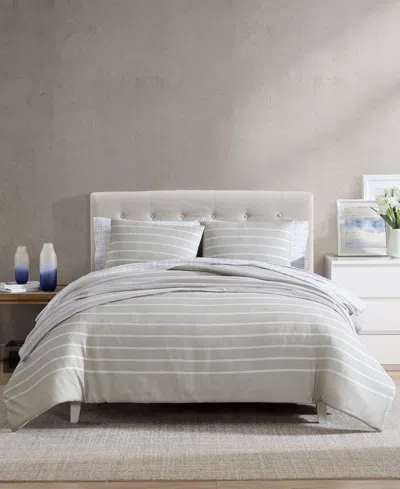 Nautica Hadley Microfiber Comforter Bedding Set In Sea Wheat